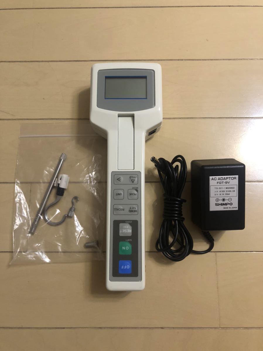 ★通電確認済み★SHIMPO デジタルフォースゲージ　FGX-02R