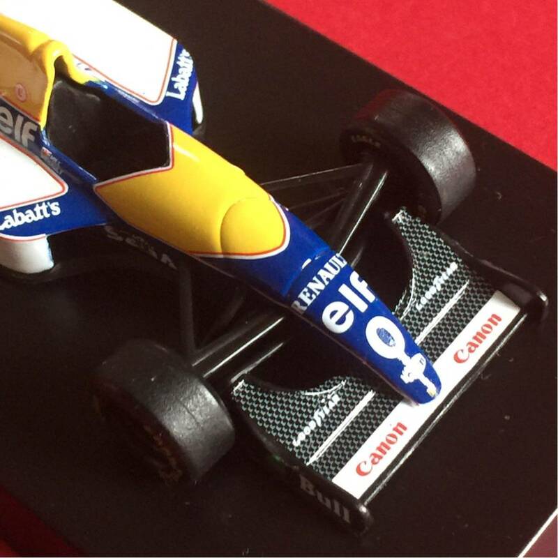 アオシマ 1/64 ウィリアムズ FW15C 1993 No.0 D ヒル