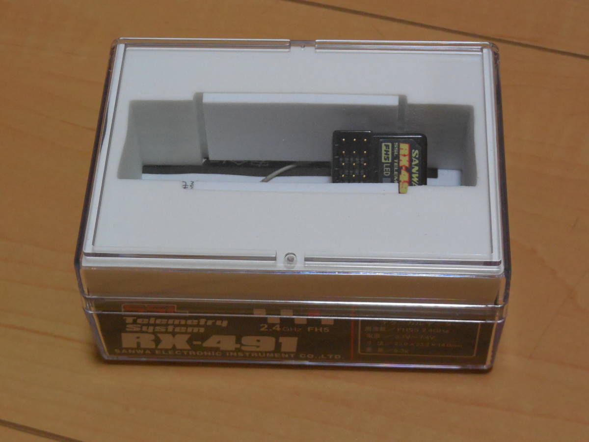 【新品 未使用】サンワ RX-491 レシーバー SANWA 受信機 M17用