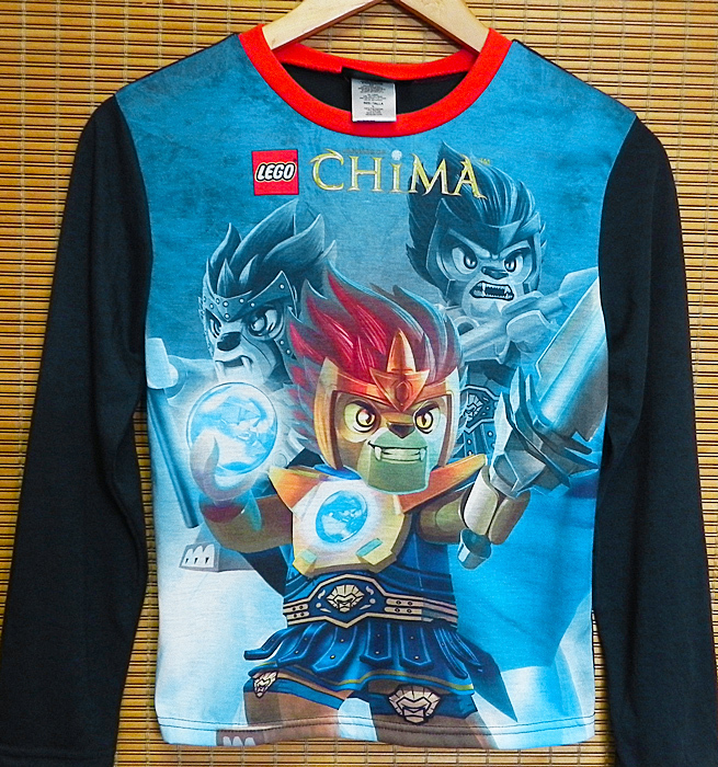 ☆希少美品☆レゴ・チーマLEGO Legends of Chima オフィシャルTシャツ【USボーイズL】ts4505