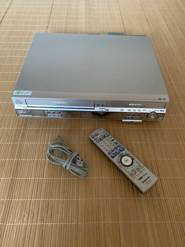 Panasonic パナソニック DIGA VHS HDD内蔵 DVD レコーダー DMR-EH70V 2005年製 一体型 ビデオ デッキ リモコン付