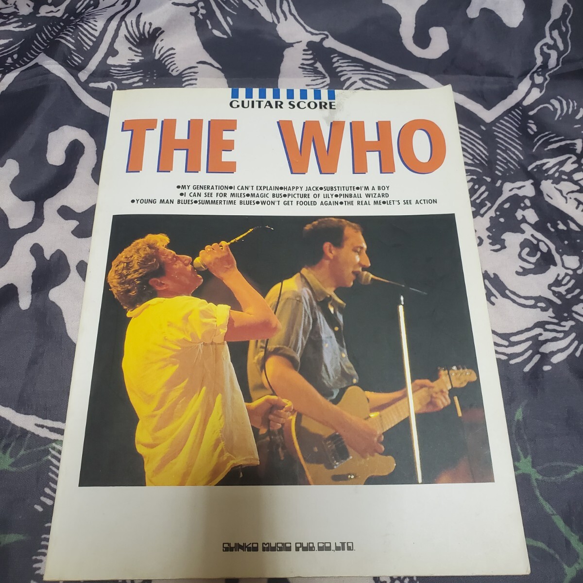 the who ザフー ギタースコア mods