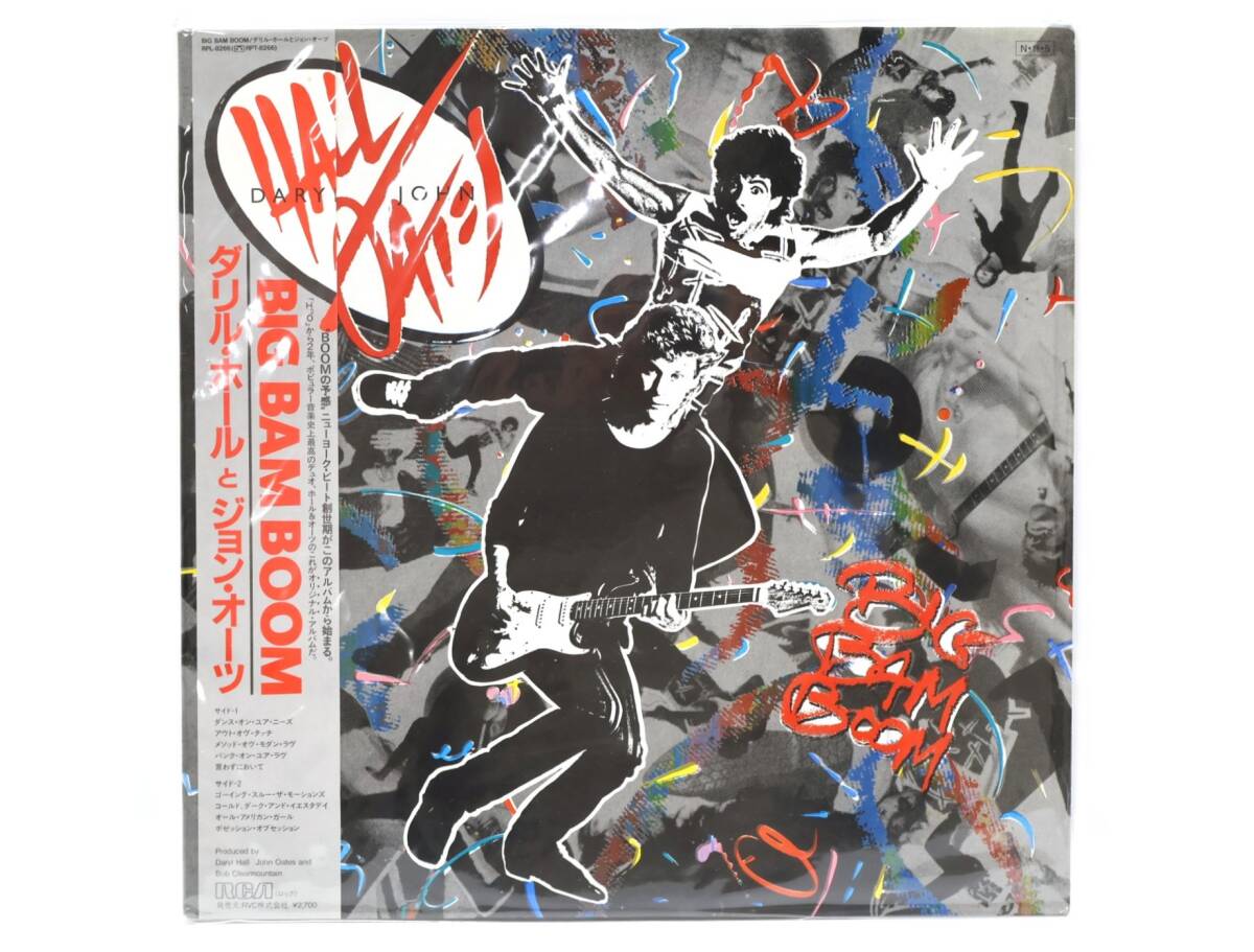 ★中2167 帯付 DARYL HALL・JOHN OATES ダリル・ホールとジョン・オーツ/BIG BAM BOOM レコード LP盤 アナログ盤 コレクター品 32509081