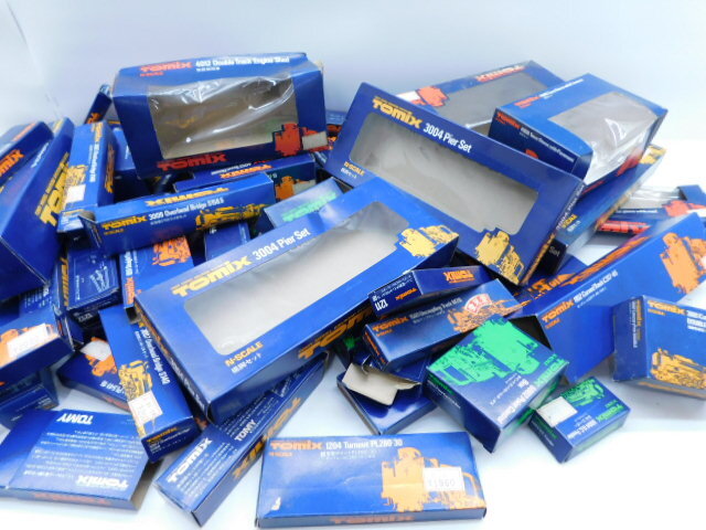 ★小1013 【空箱のみ】 TOMIX 鉄道模型 部品 パーツ 空箱 外箱 パッケージ 約60個 まとめて 12510041