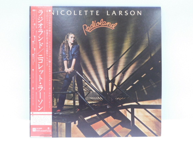 ★小1161 NICOLETTE LARSON ニコレットラーソン RADIOLAND ラジオランド 帯付 テッドテンプルマン レコード LP 32509081