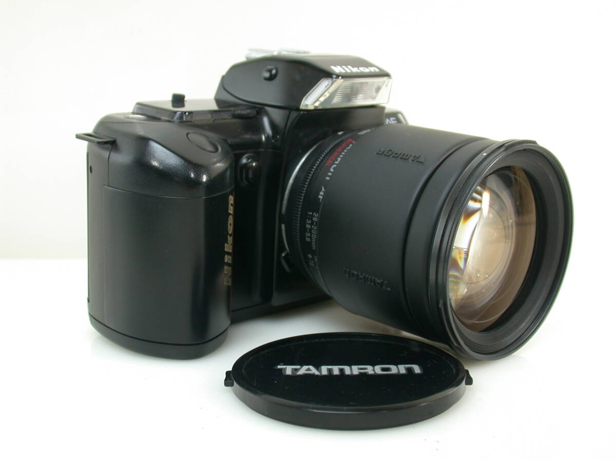 夢 オマケ付き 動作ＯＫニコンAFマウント タムロン28-200ｍｍ3.8-5.6 Ｆ401はオマケ