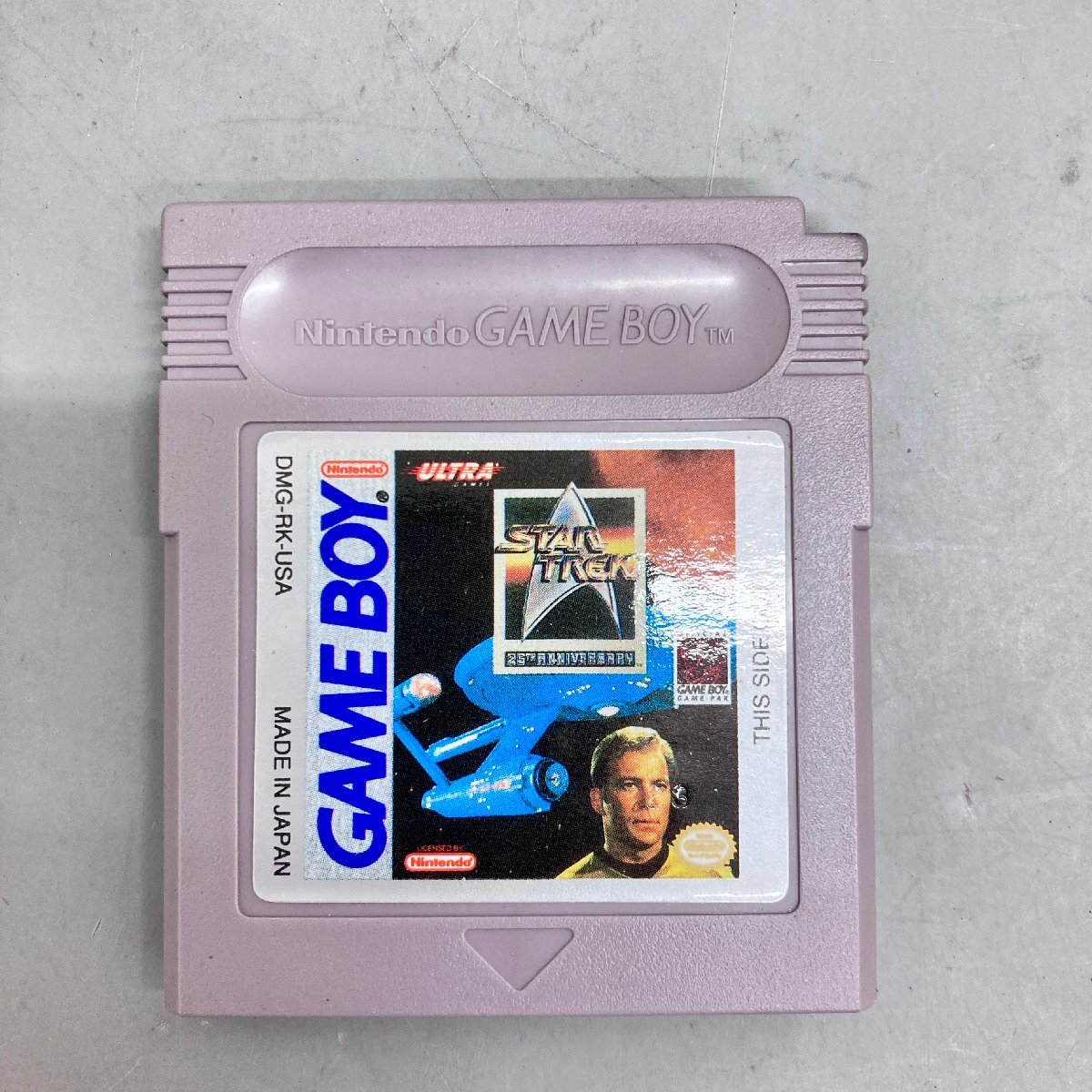 ◆◇[21] ゲームボーイ スタートレック 25ｔｈ Anniversary ソフトのみ 簡易動作確認済 07/102321m◇◆