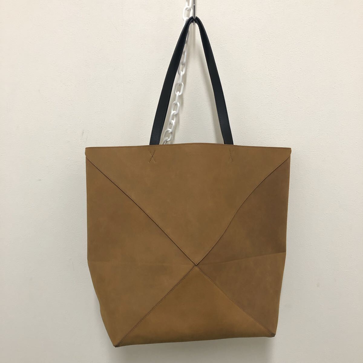 (34)LOEWE パズル フォルド トート XL B779Q18X23 ブラウン 052417 トートバッグ ロエベ PUZZLE FOLD TOTE XL メンズ スペイン製 60905051