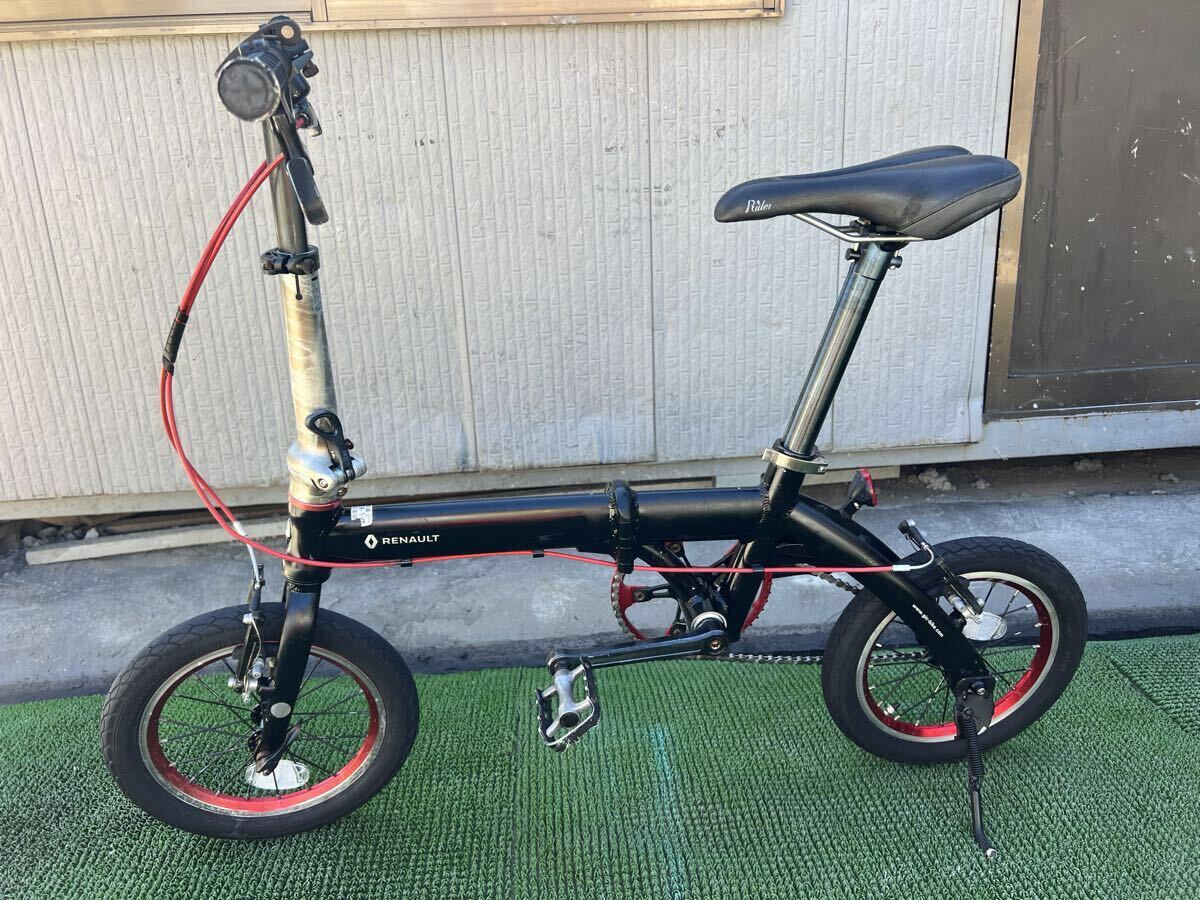 ルノー　RENAULT ULTRA LIGHT7 折りたたみ自転車　アルミ　14インチ