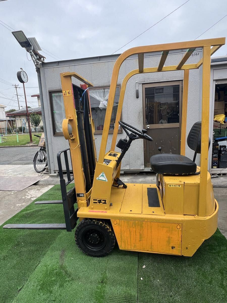 フォークリフト　ニチユ　トランサーミニ　500kg/400mm バッテリーなし