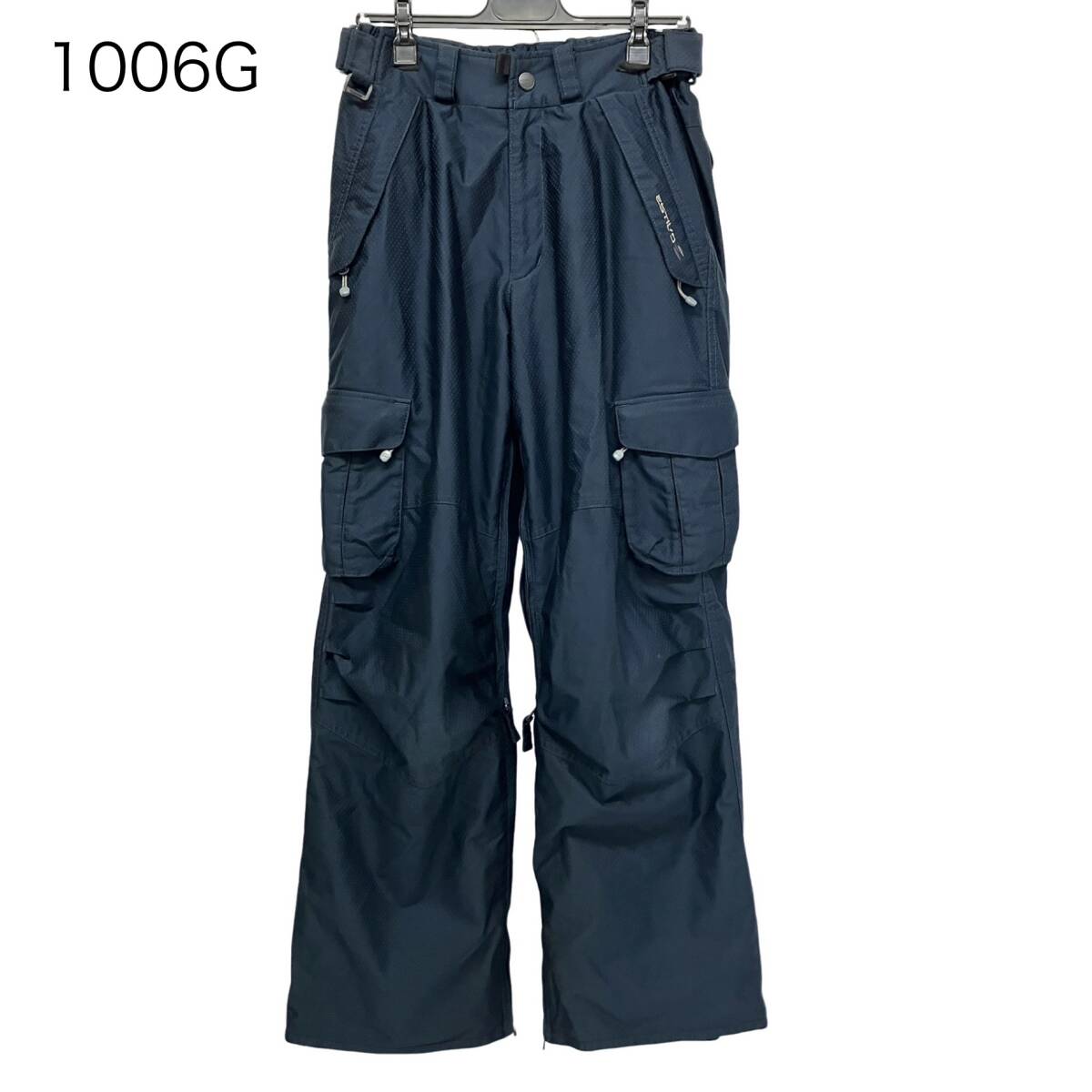 (志)ESTIVO/エスティボ スノーボードウェア パンツのみ スキーウェア 11-4 ネイビー 濃紺系 ウィンタースポーツ レディース (I)1006G