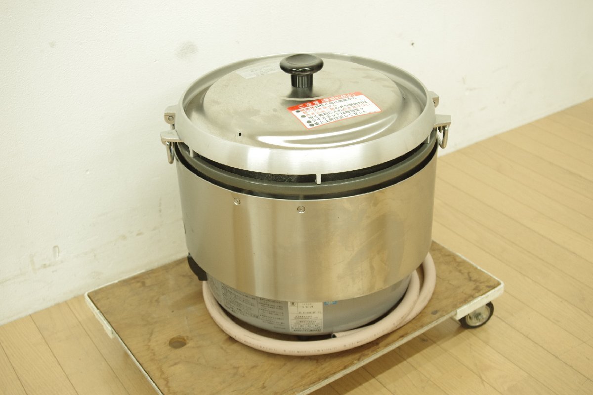 Rinnai リンナイ 業務用 ガス炊飯器 RR-30S2 都市ガス用変換済み 13A 2021年製 3.3升 厨房 キッチン 飲食店 店舗 中古