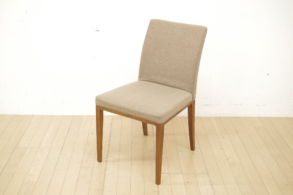 展示品 TIME＆STYLE タイムアンドスタイル Leonardo seamless レオナルドシームレスチェア ファブリック ブナ材 椅子 シンプル モダン