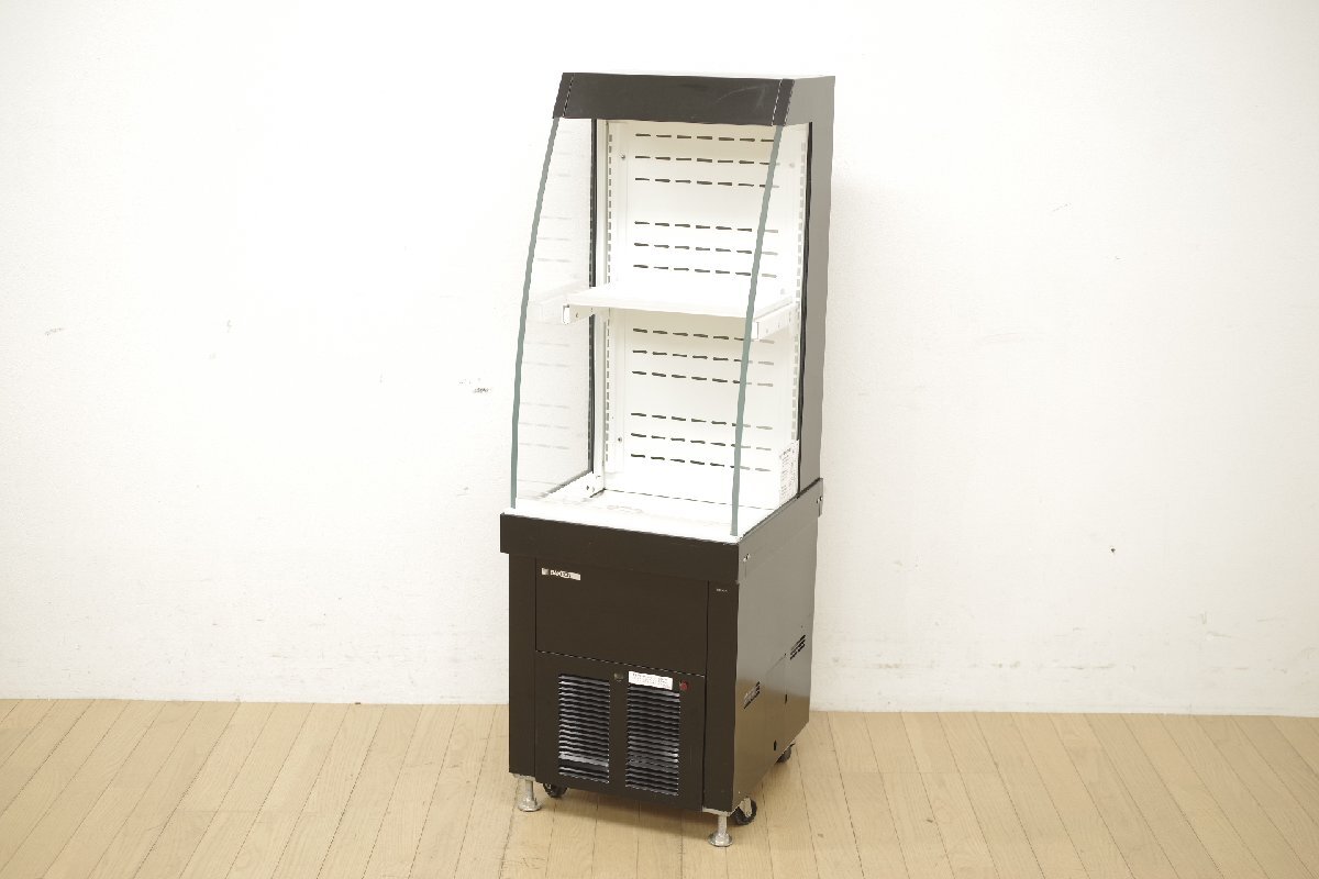 サンデン 冷蔵ショーケース DCR-14Z-AB1 2017年製 コンパクト 業務用 棚板スライド 中古 動作OK 店舗 お弁当 飲み物 営業所止め