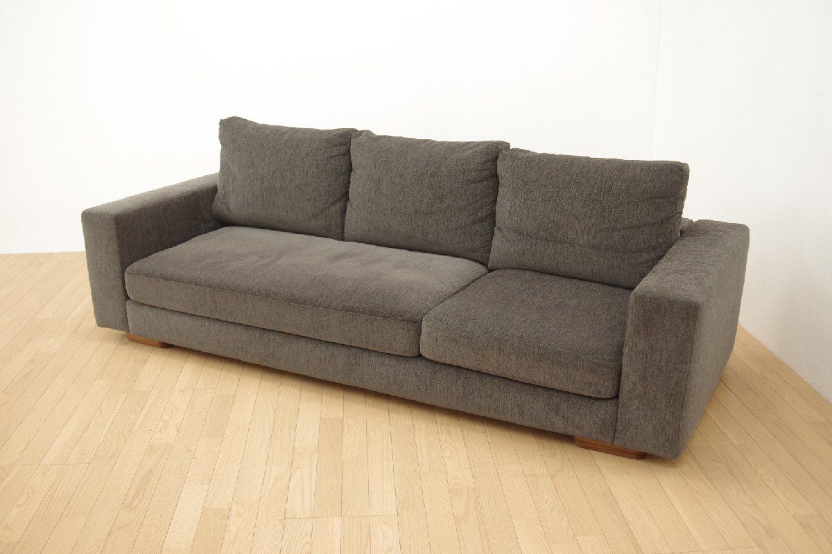 展示品 エスティック estic formax 3人掛けソファ wonder2 フォルマックス ワンダー 3P アームソファ フェザークッション ファブリック