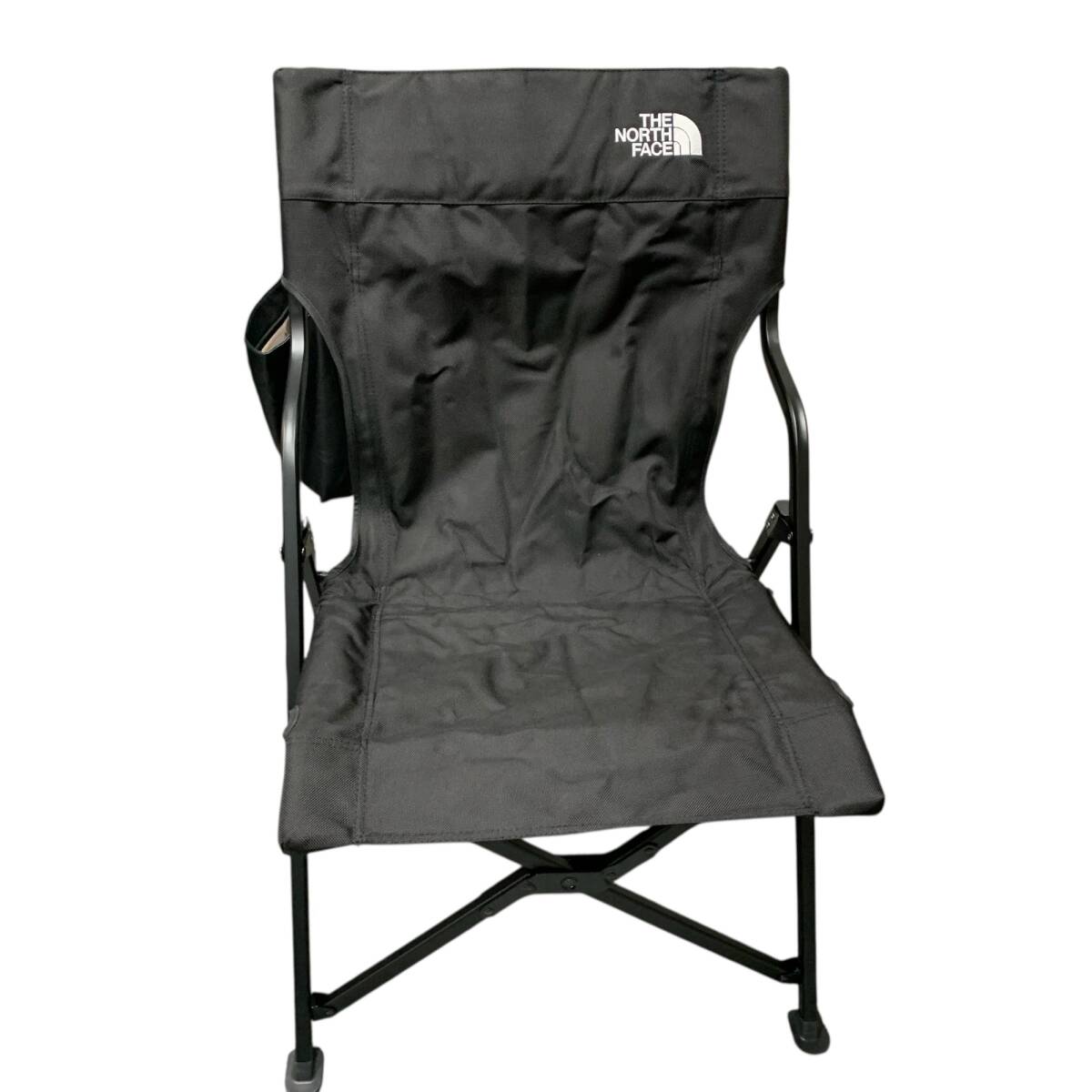 ◆中古品◆ THE NORTH FACE ザ・ノース・フェイス NN32201 TNFキャンプチェアスリム 折り畳み 椅子 ブラック 約2.9kg 保存袋有 V29517NL