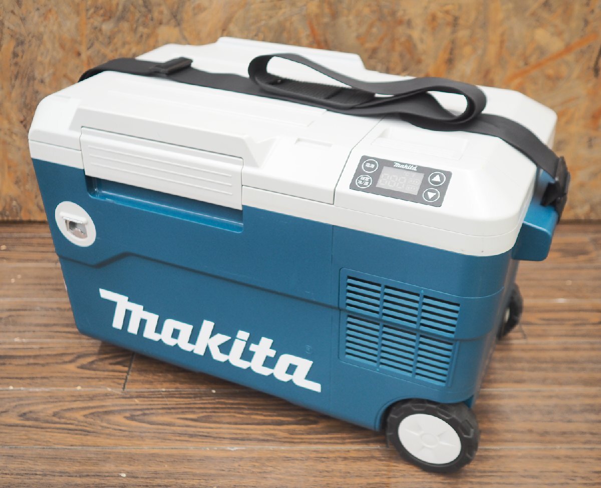 マキタ makita 充電式保冷温庫 本体 CW180DZ 7段階温度設定 -18℃～60℃ USB 栓抜 キャスター付 アウトドア スポーツ 防水