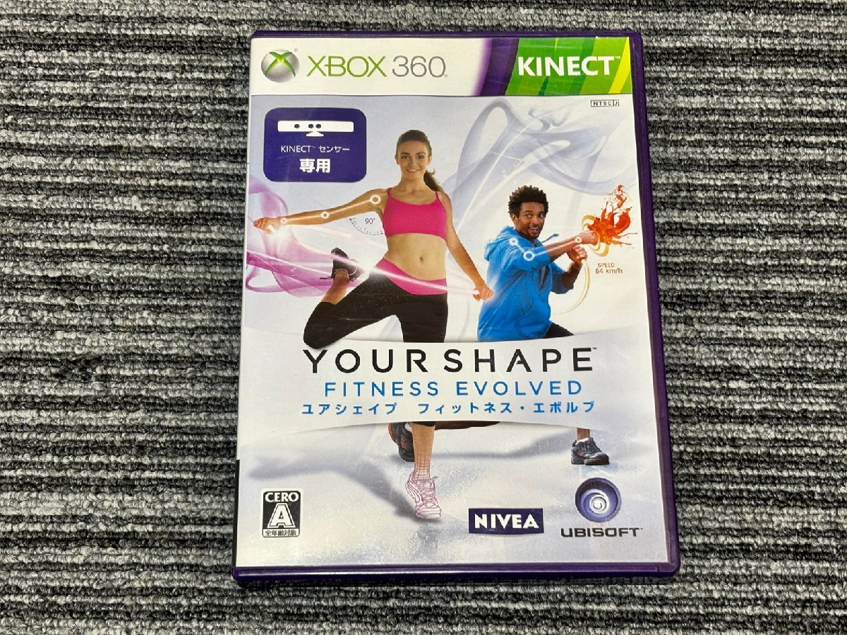 Xbox360 ソフトユアシェイプ フィットネス・エボルブ Your Shape Fitness EVOLVED Microsoft