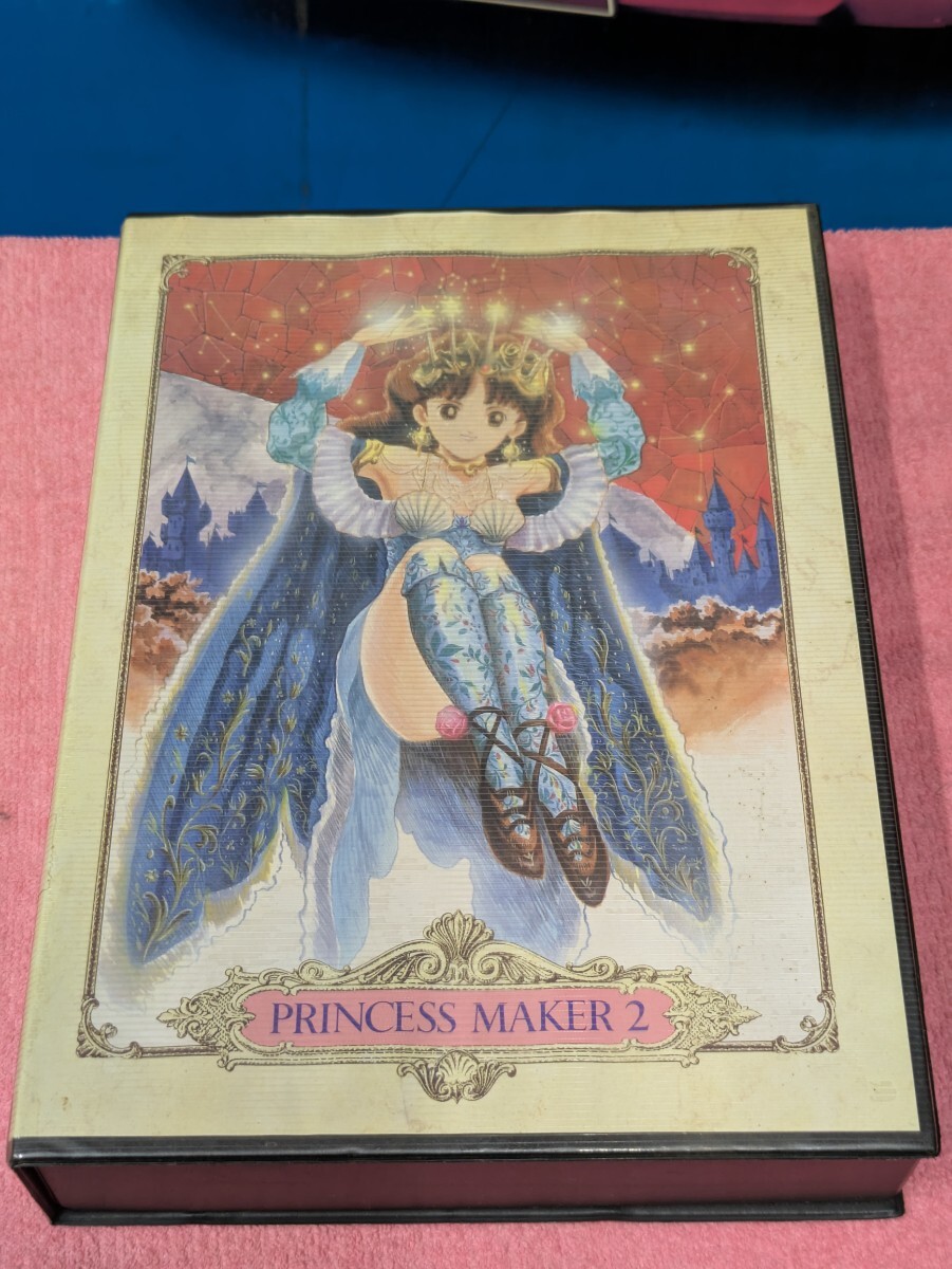 株式会社GAINAX PCレトロゲーム プリンセスメーカー2 中古現状品 対応機種裏面に記載 ガイナックス PRINCESS MAKER 2 3.52HD 12枚組