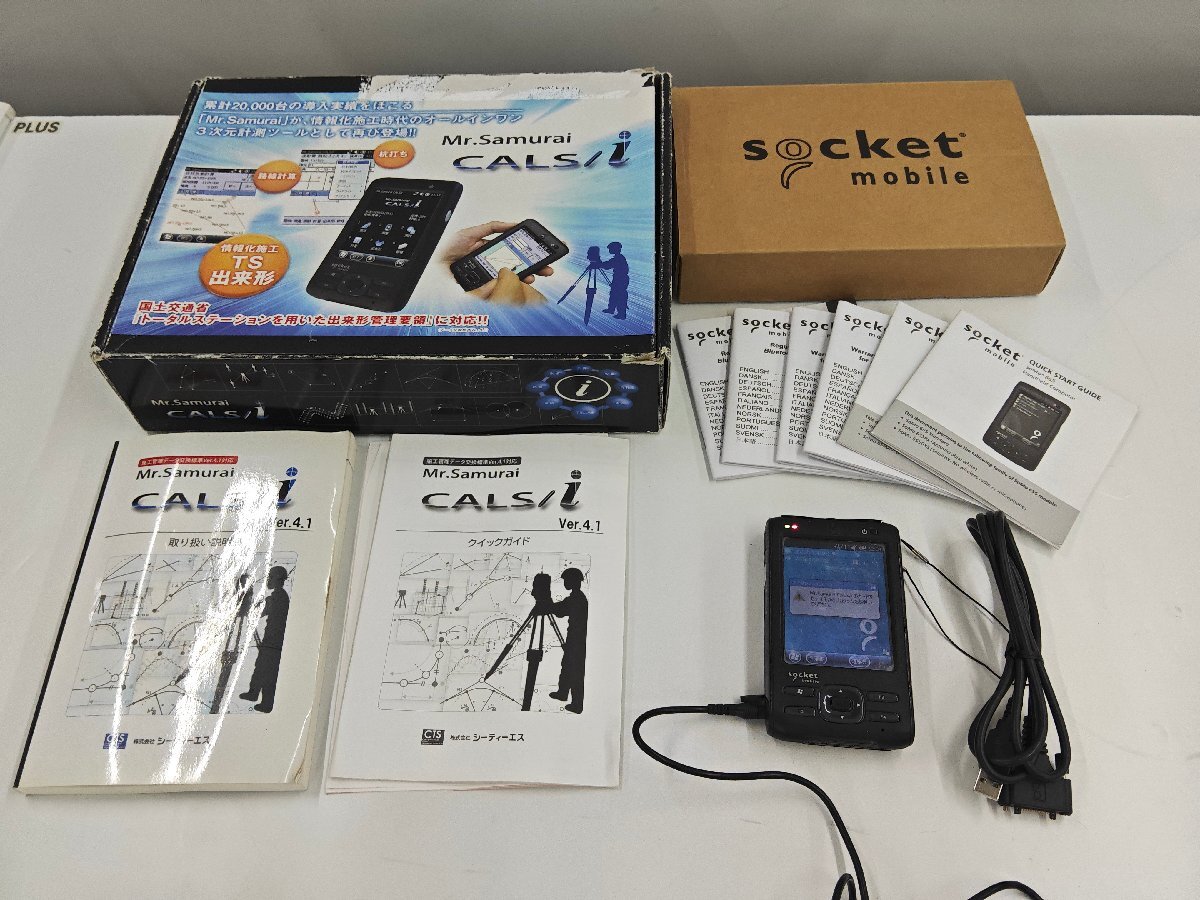 在庫2　 多機能電子野帳 Mr. Samurai CALS/i 測定器 シーティーエス