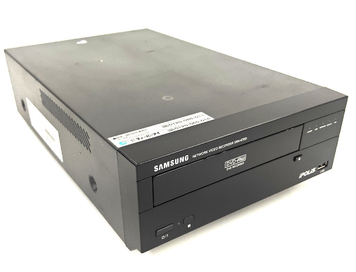  SAMSUNG SRN-470D TECHWIN 4ch ネットワークレコーダー