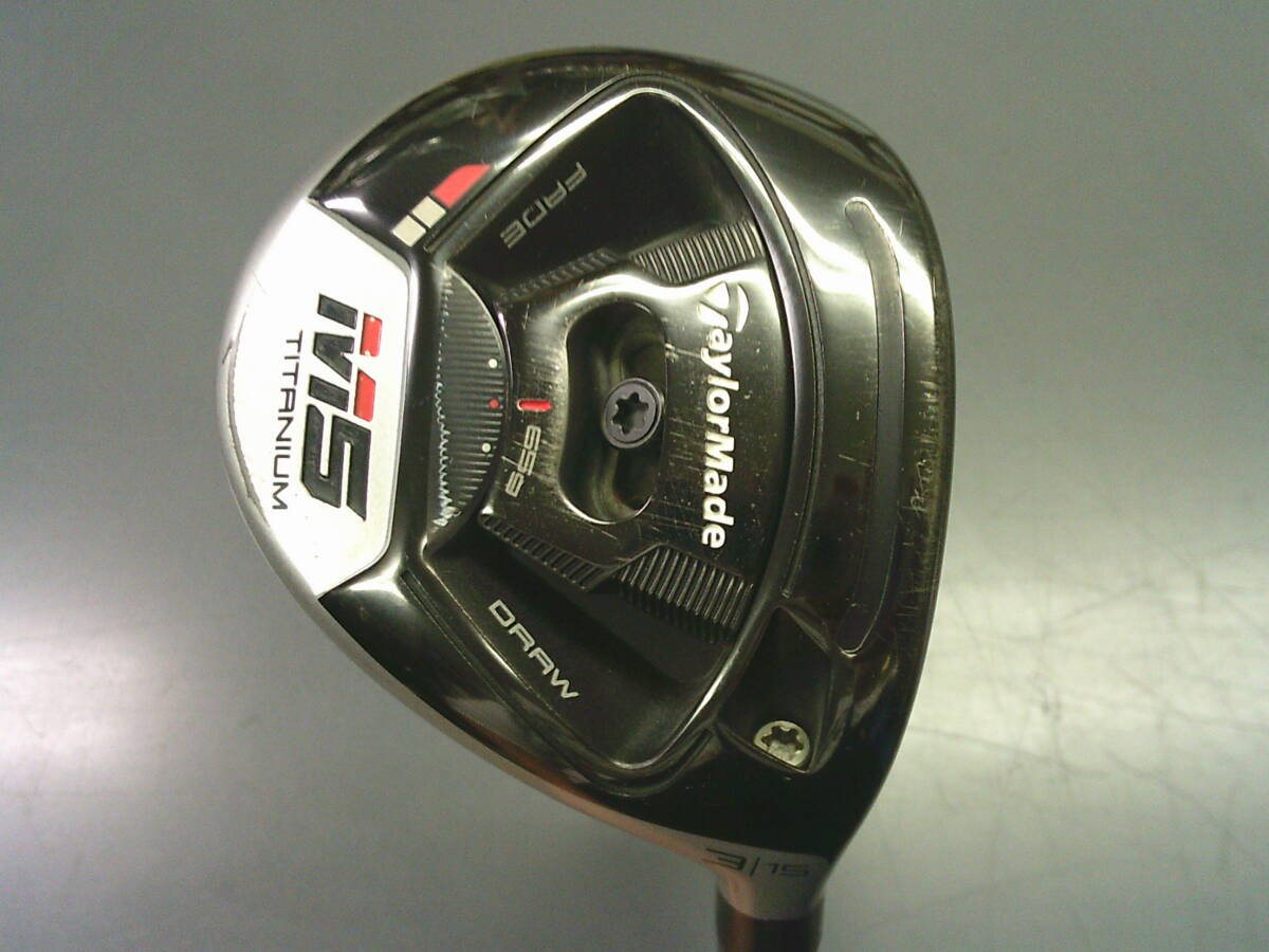 テーラーメイド■Ｍ５ＦＷ　3ｗ：15° ◆ＤｉａｍａｎａＢ６０：S-FLEX リシャフト