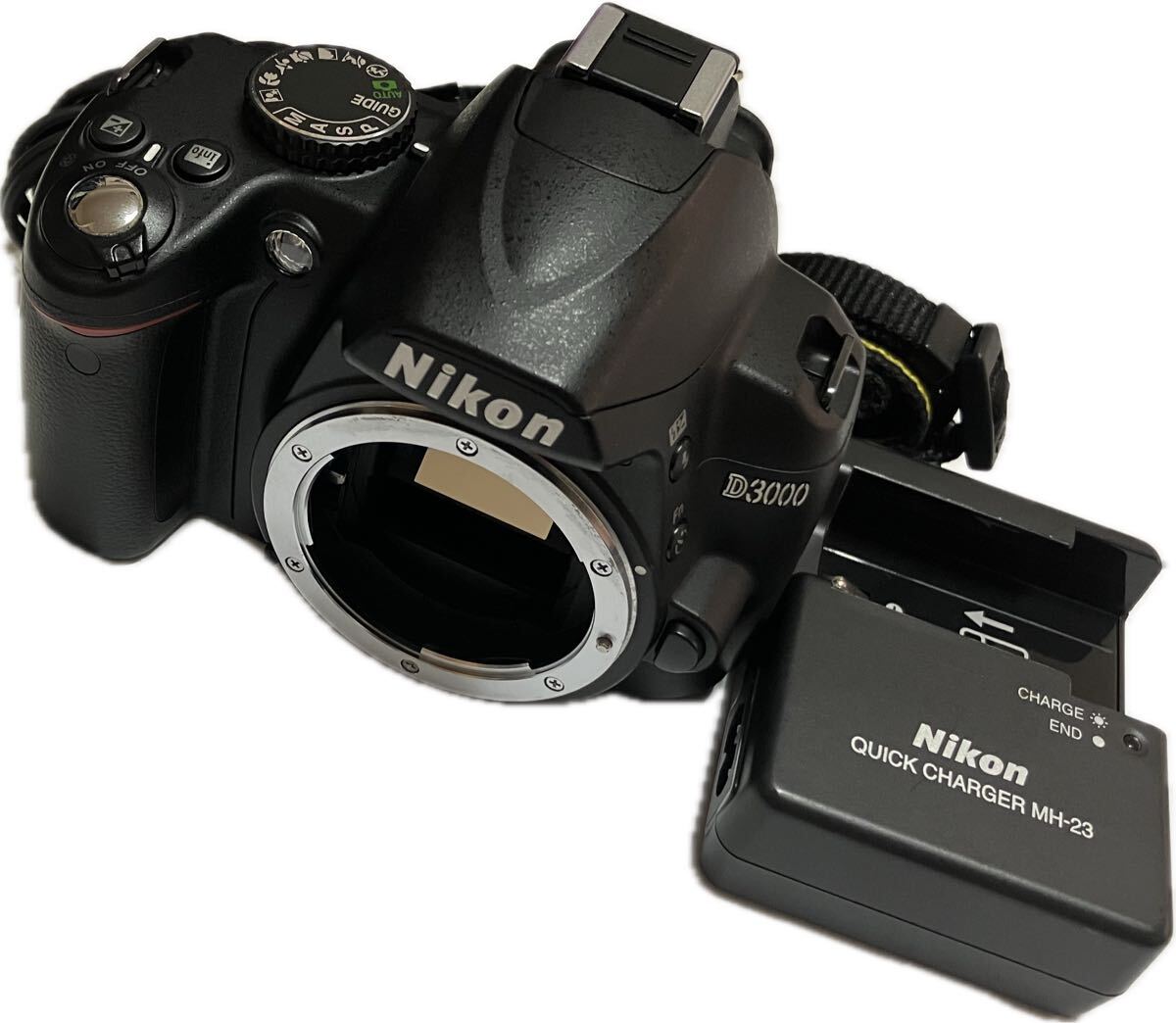 ★充電器付 極上美品★ ニコン NIKON D3000 ボディ #22330006