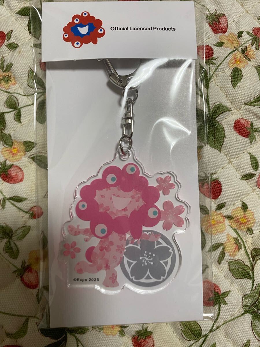 万博 大阪関西万博 EXPO2025 キーホルダー ミャクミャク　ピンク　さくら　アクリル　人気商品　キャラクター　バッグアクセサリー