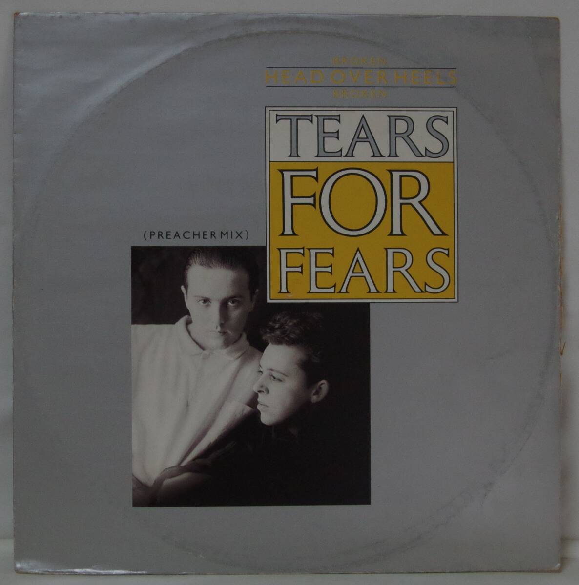 中古12Inch45rpmレコード簡易洗浄済み：TEARS FOR FEARS(ティアーズ・フォー・フィアーズ) / BROKEN HEAD OVER HEELS BROKEN (イギリス盤?)