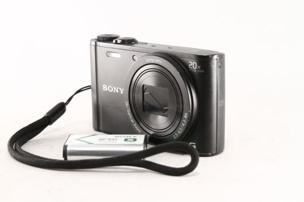 ★訳あり品★ソニー SONY サイバーショット DSC-WX350 ブラック★通電OK バッテリー付★105210