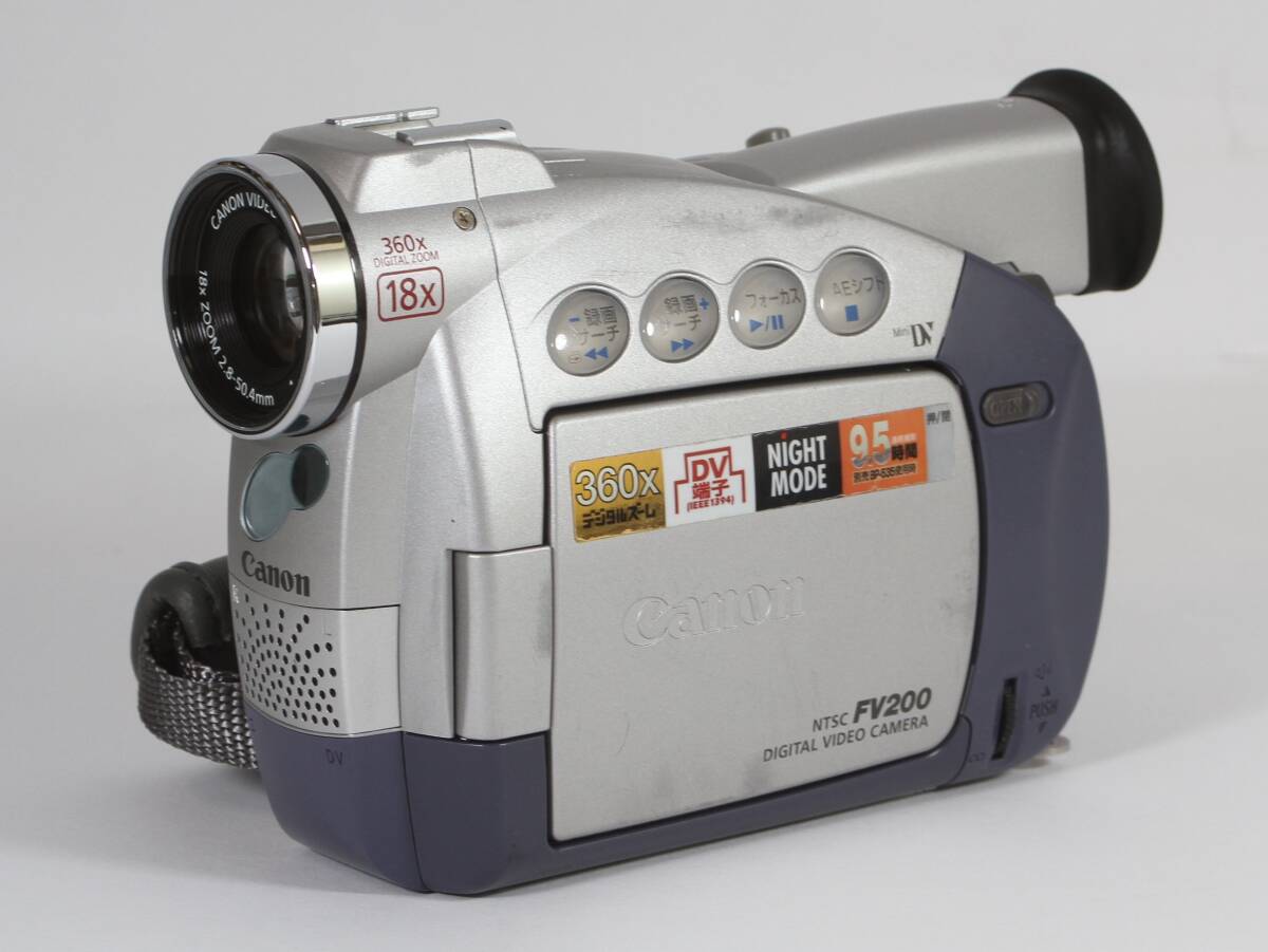 ★キヤノン DM-FV200 撮影再生OK 巻き戻し× 本体のみ