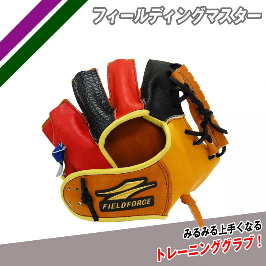 【右投げ用】フィールディング マスター FTRG-2024 野球 グラブ グローブ トレーニング 守備 キャッチング 練習 キャッチングマスター