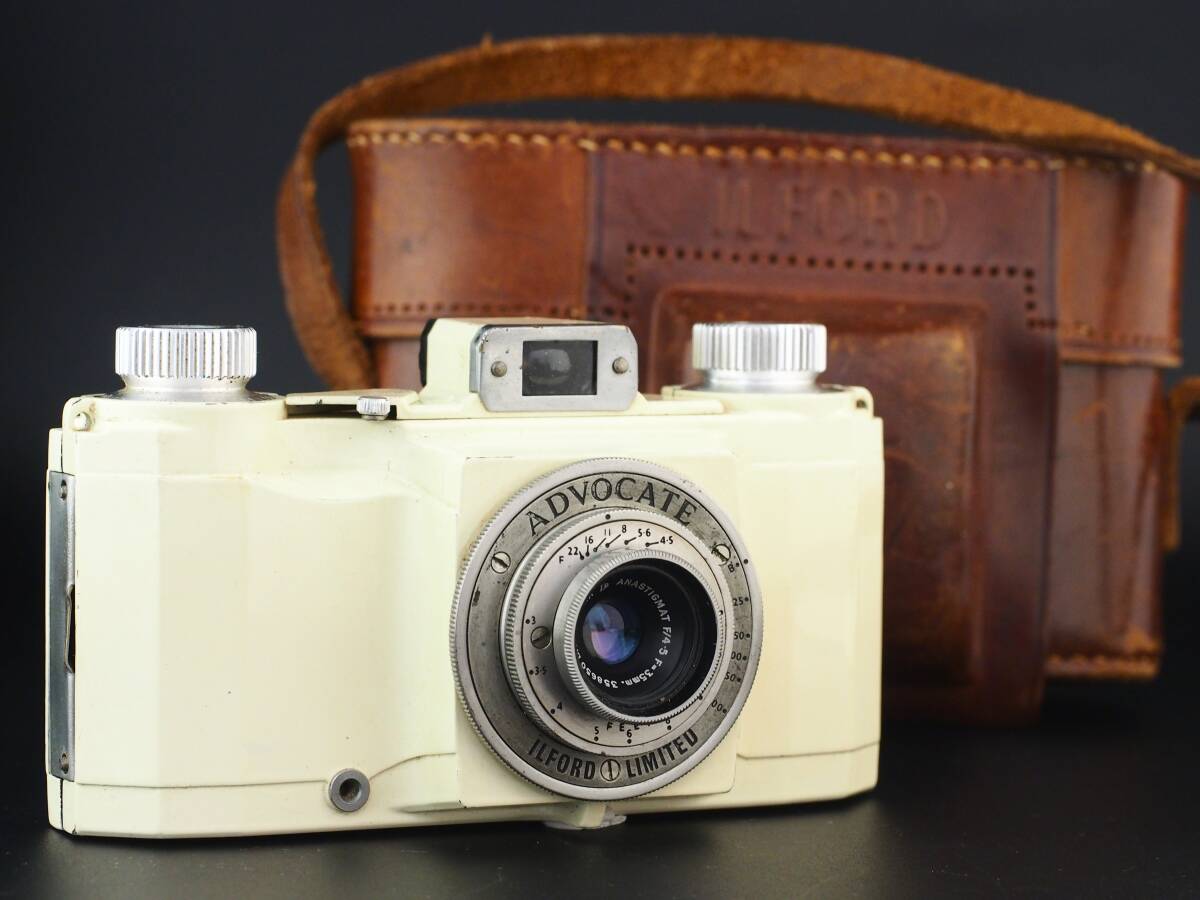 【完動】ILFORD ADVOCATE イルフォード アドボケイト DALLMEYER 4.5/35