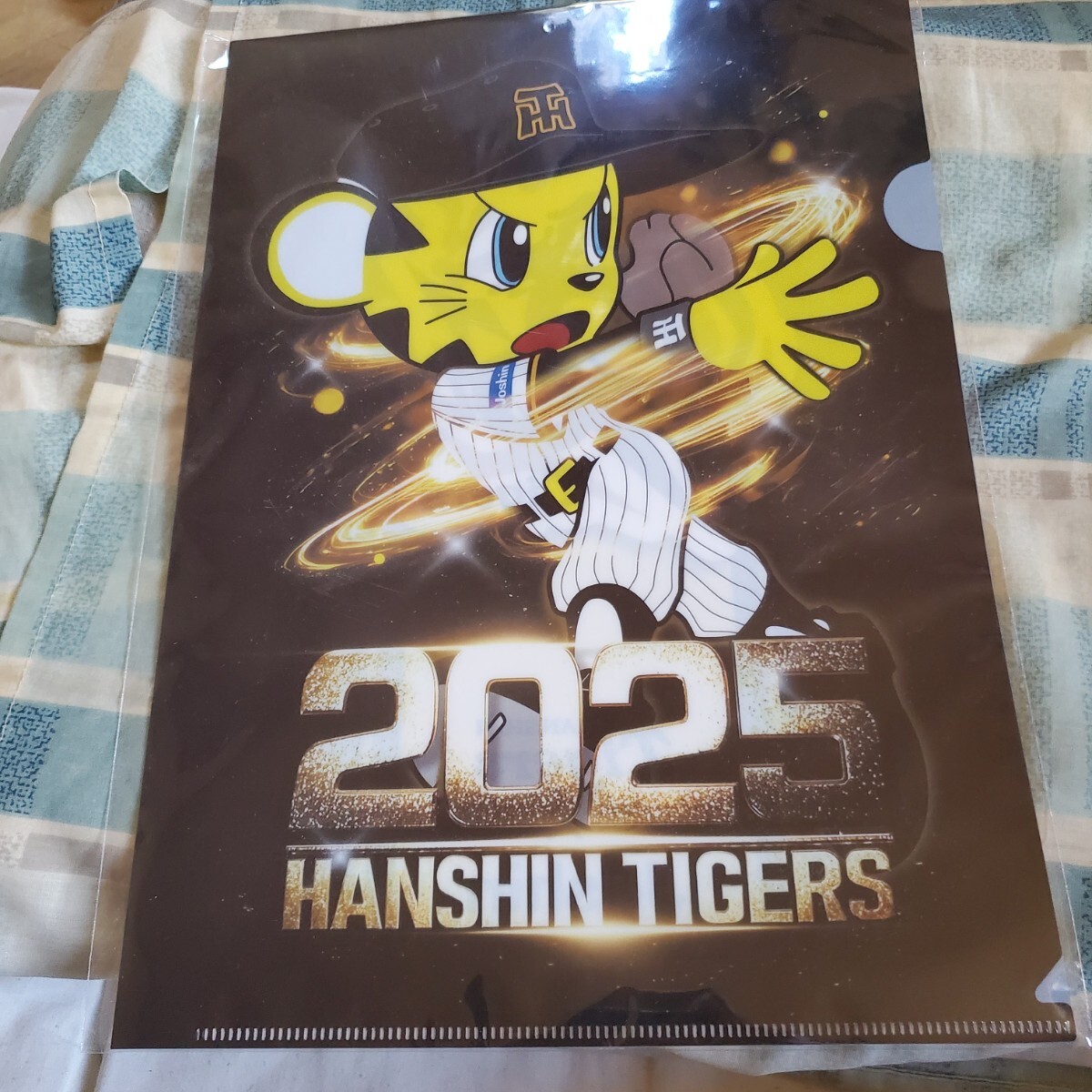 ジョーシン×阪神タイガース Joshin　Hanshin　tigers クリアファイル 2025年リーグ優勝記念品　コラボ　非売品　A4サイズ　上新電機　文具