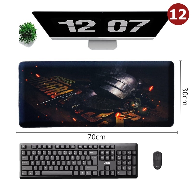 マウスパッド ゲーミング 大型 キーボード マット マウスパッド12