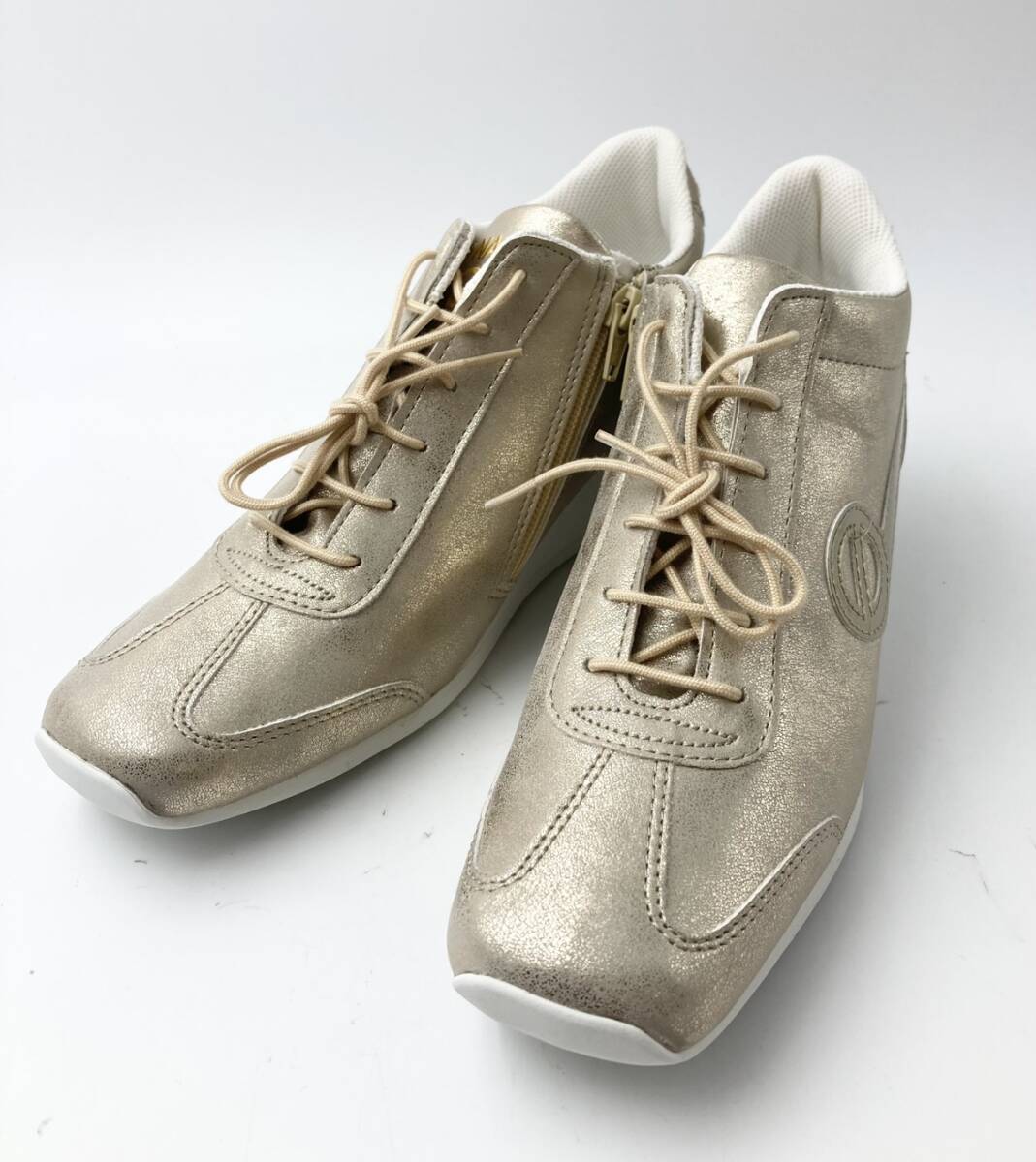◆未使用展示品◆　NONAME　ノーネーム　YOKO-42919　L.GOLD　スニーカー　38