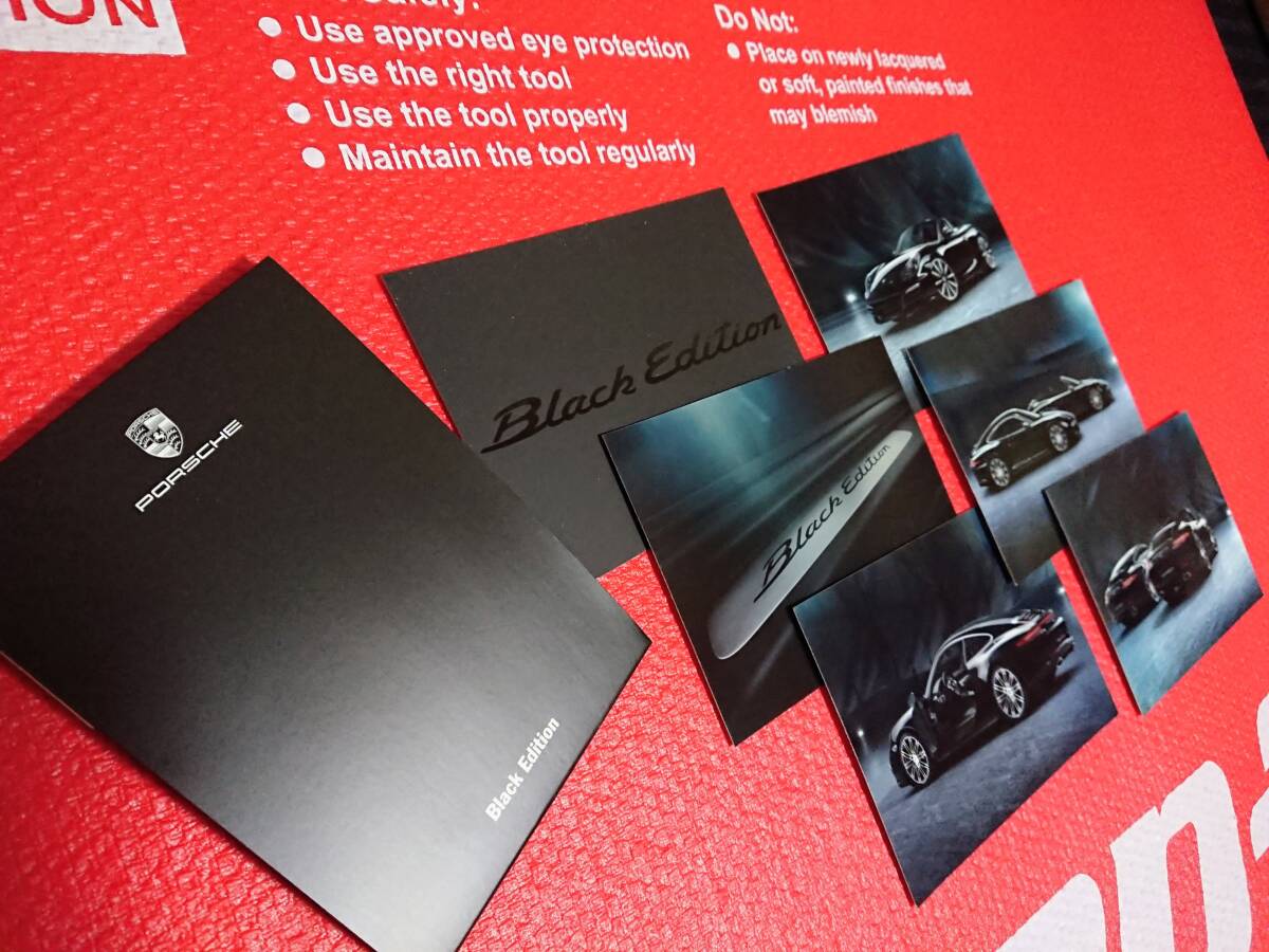 ポルシェ 911 991 カレラ Black Edition パナメーラ Panamera Edition ポストカード 12枚セット 希少 レア 純正品