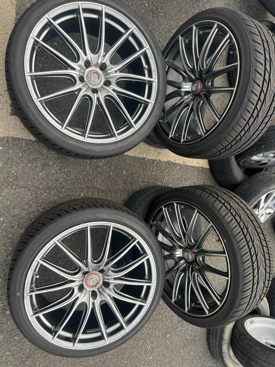 BADX LOXARNY PARABOLA ロクサーニ　20インチアルミホイール　4本セット　2025年　ヨコハマ　AVID　超バリ山　245/35R20