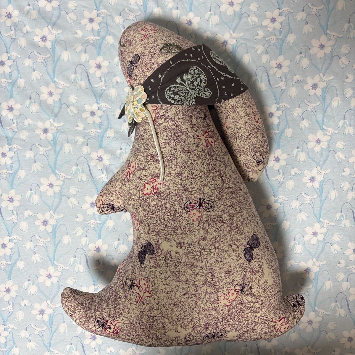 ミナペルホネン mina perhonen うさぎ クッション choucho