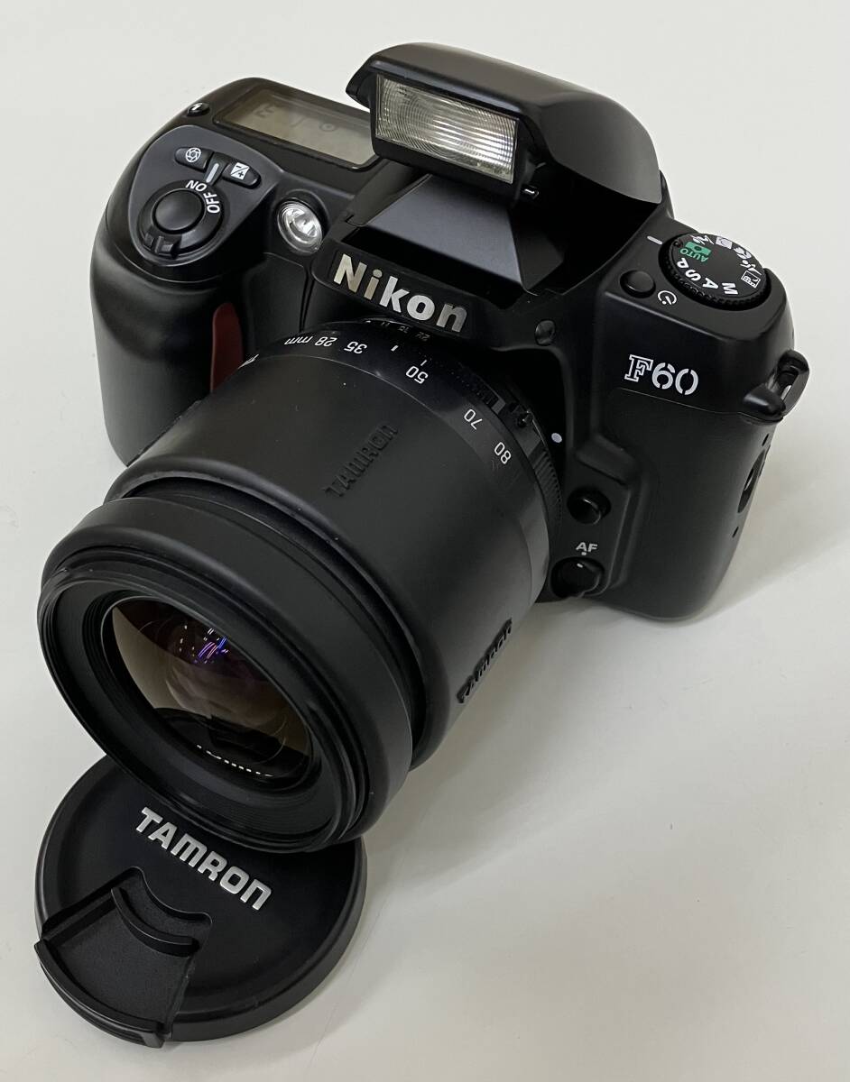 ★フィルムカメラ ニコン★Nikon F60D PANORAMA No.2061686★レンズ TAMRON AF 28-80㎜ 1:3.5-5.6 Φ58 149275★使用説明書 ストラップ★