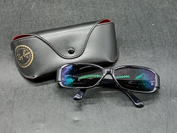 ▽【778】 レイバン サングラス / Ray-Ban RB2150 977/13 アイウェア 60□14 135 Eyewear ブラックフレーム 度入り
