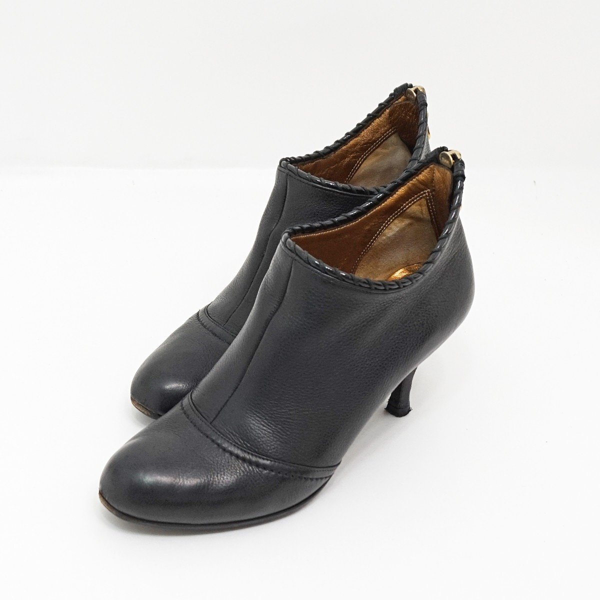 ◇【BALLY バリー】ブーティ ブラック 36 1/2