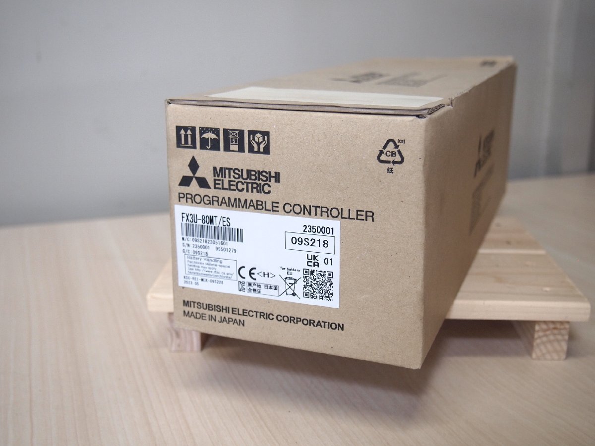 ☆新品未使用 三菱 MITSUBISHI FX3U-80MT/ES プログラマブルコントローラ 2023年製