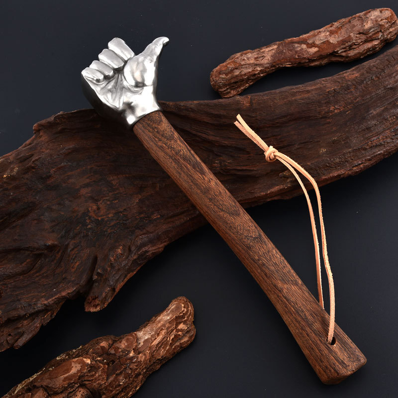 超激レア キャンプ用 高品質 ペグハンマー 鉄製ヘッド 木柄 アウトドア 野外登山 長さ35cm 920g