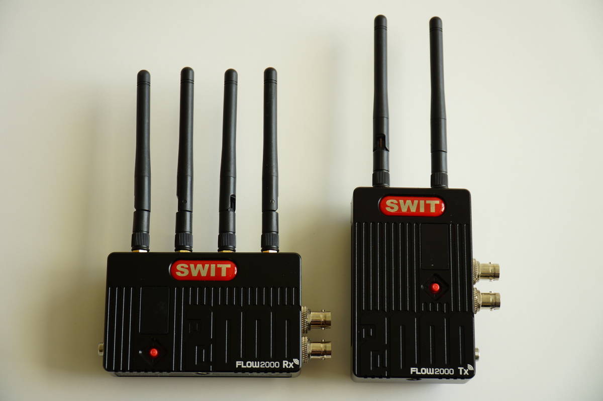 ★CP+2026応援セール★SWIT★FLOW2000★KUWI 5GHzワイヤレス技術・プロ向け・低遅延★SDI/HDMI 600mワイヤレスシステム★