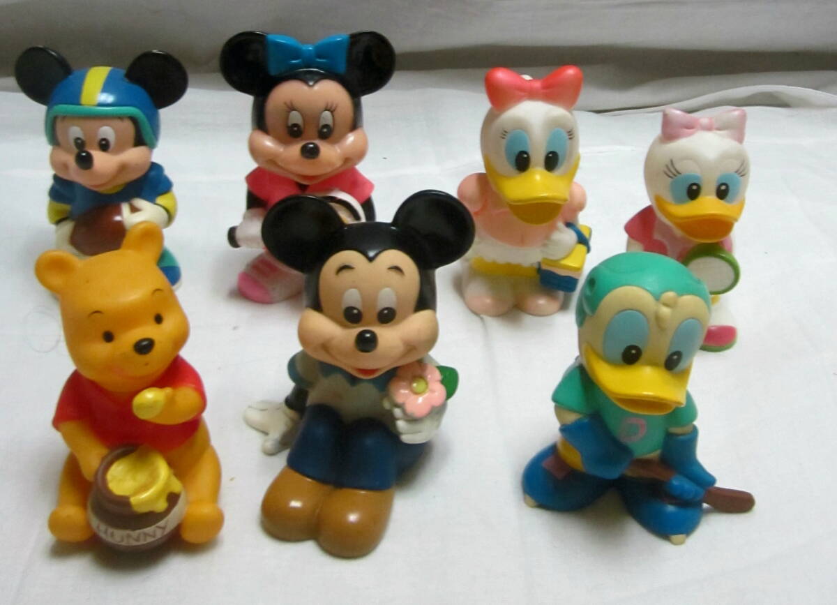 旧三菱銀行　ノベルティ　ディズニー貯金箱　７個　古い物なのでジャンク品扱いで　