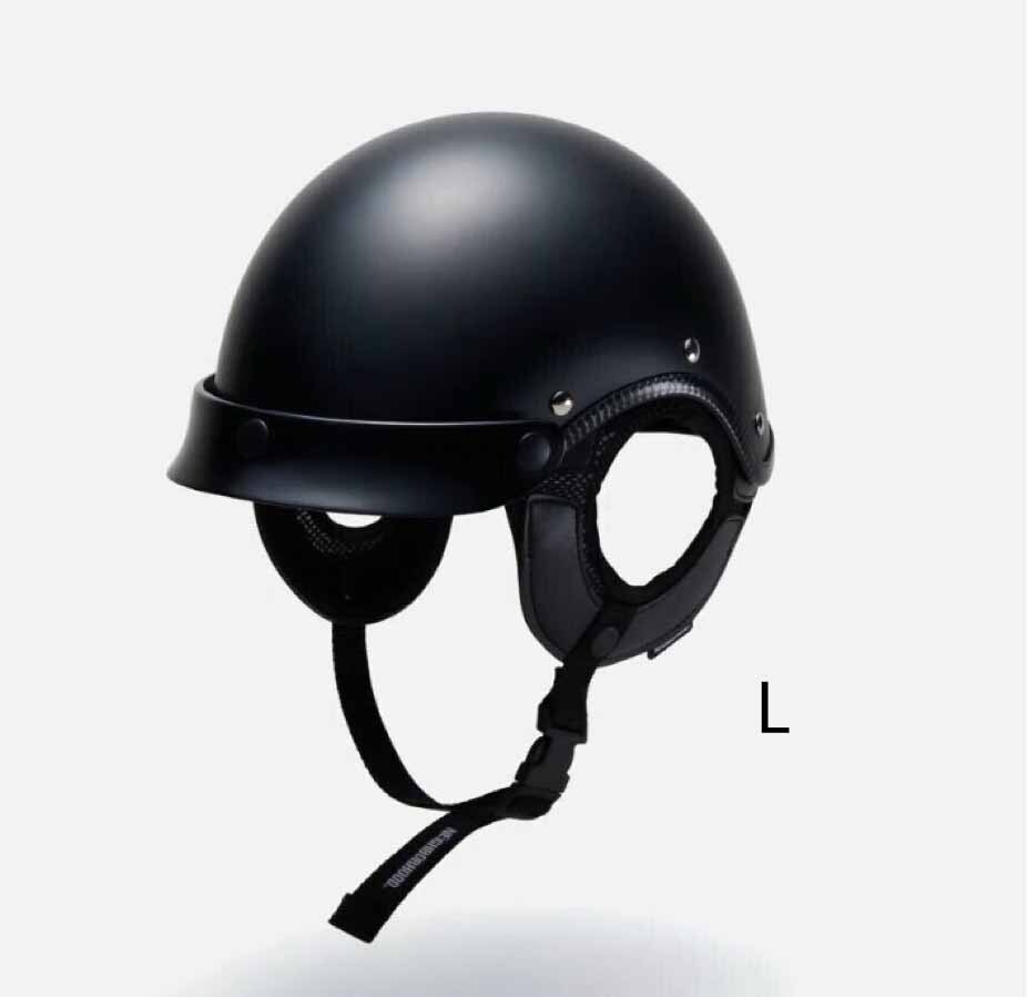 『新品未使用』 neighborhood HALF HELMET ネイバーフッド アルマジロ ヘルメット ハーフ ヘルメット 半キャップ ブラック Lサイズ 