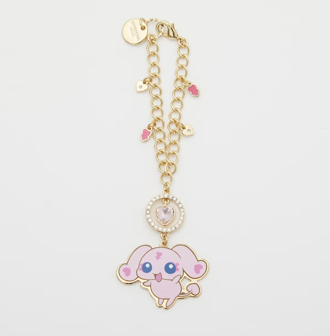 新品タグ付き サマンサベガ ふたりはプリキュアMax Heart ミップル バッグチャーム