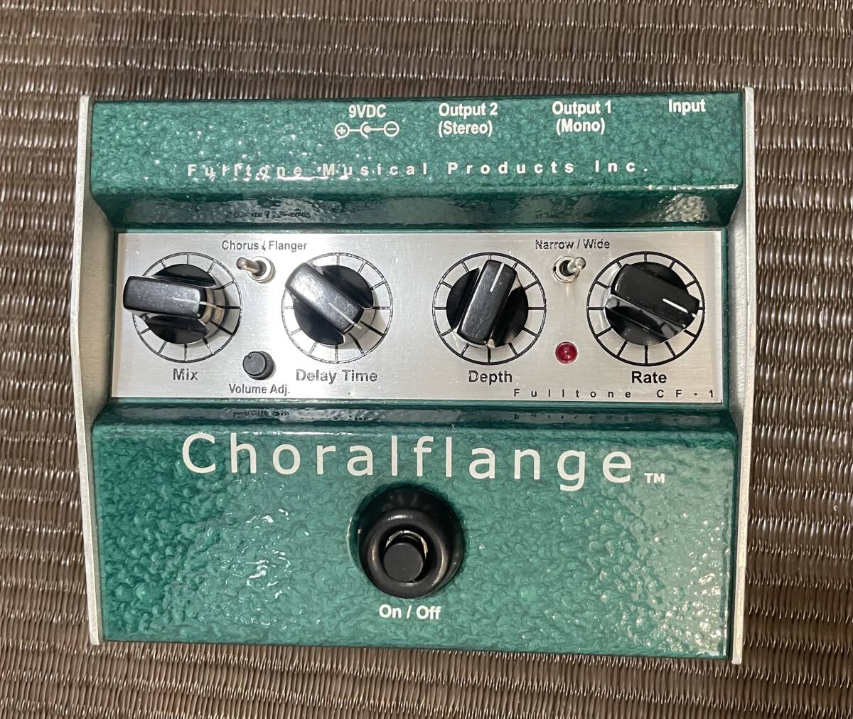 Fulltone Choralflange フルトーン エフェクター コーラルフランジ CF-1 Choral flange 