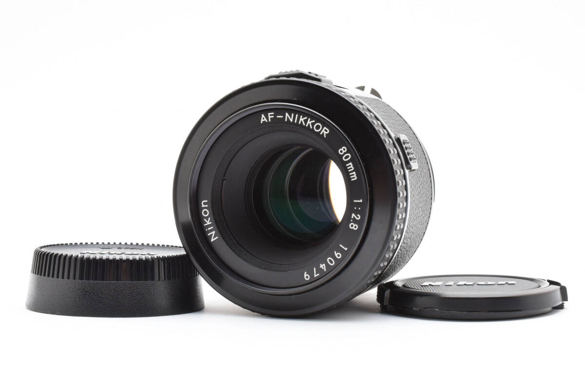 ★希少美品★ Nikon Ai AF-NIKKOR 80mm F2.8S 単焦点 F3AF用 ニコン レンズ キレイ 完動 ◆194